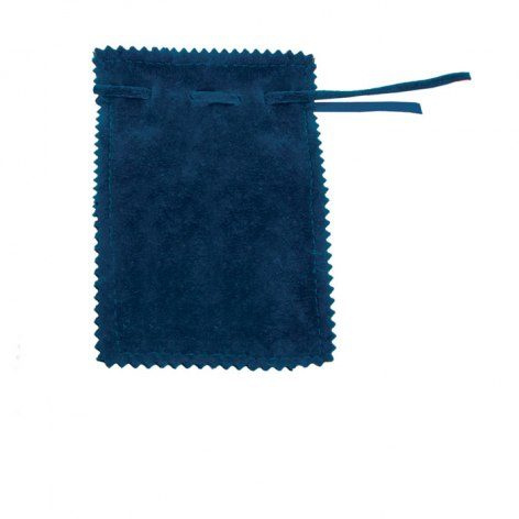 Påse blå sammet 110 × 130 mm, produktbild