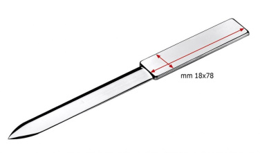 Brevöppnare "klassisk" - l=190 mm lux-låda, produktbild (2)