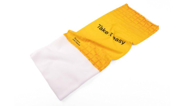 Sublimeringssömlös bandana med vit polarfleece (14.3.1), produktbild (4)