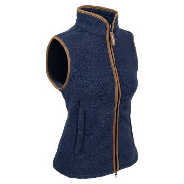Dam Sherpa Fleece Ärmlös Väst Marinblå – Jack Pyke (3)