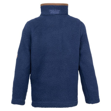 Junior Half Zip Sherpa Fleece Tröja Marinblå – Jack Pyke (4)