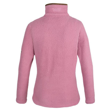 Dam Sherpa Fleece Tröja Med Halv Dragkedja I Damrosa – Jack Pyke (4)