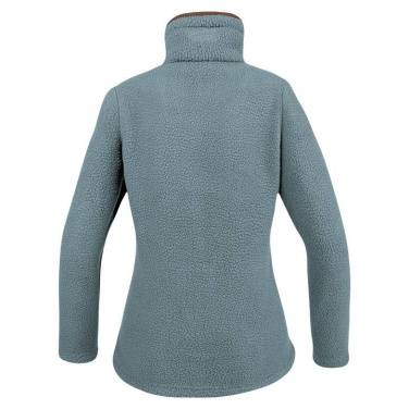 Dam Sherpa Fleece Tröja Med Halv Dragkedja Isblå – Jack Pyke (4)