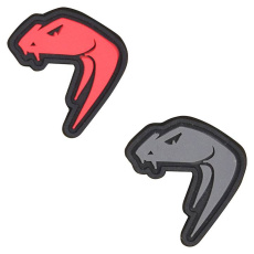 Venom gummiemblem med kardborreband på baksidan