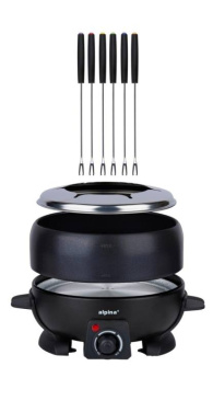 ALPINA Fondue-set 800W 2,3L Elektrisk Svart – ALPINA (3)