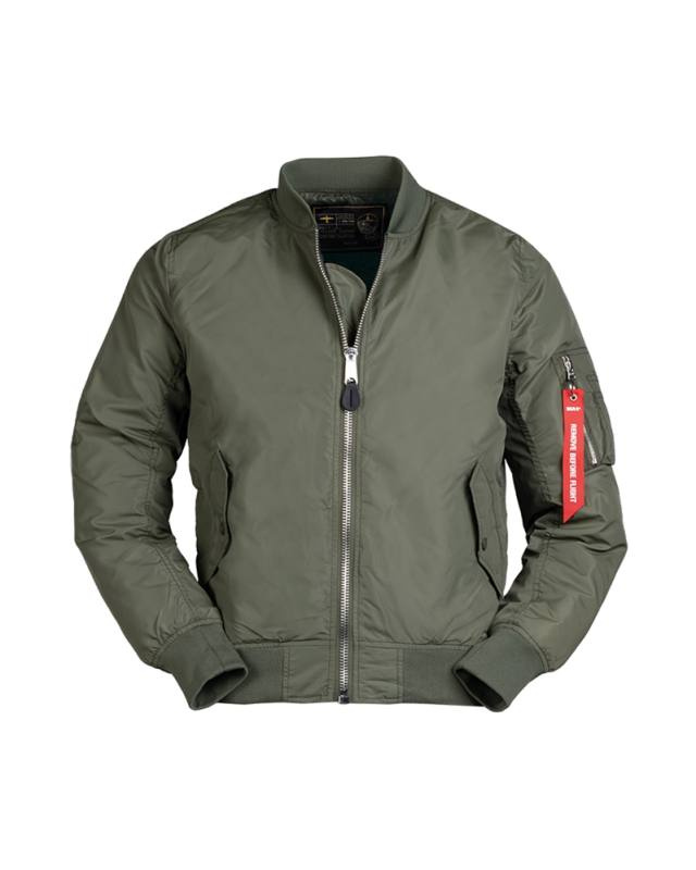 US Ma1® Flygjacka Sommar Olivgrön – Mil-Tec (1)