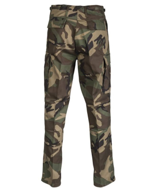 Amerikanska Ranger-byxor av typen BDU Woodland – Mil-Tec (2)