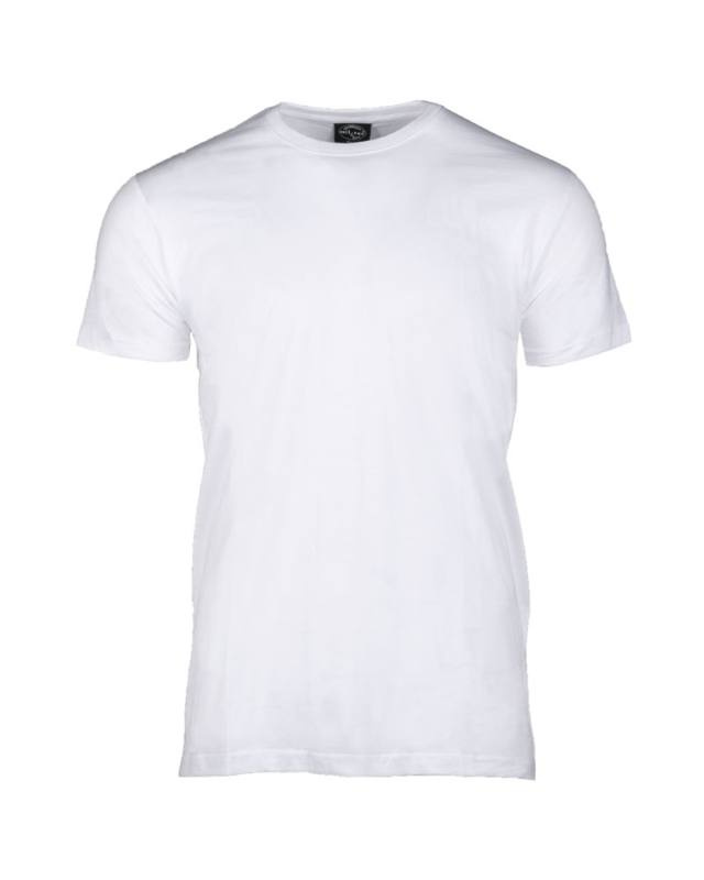 T-shirt amerikansk bomull vit – Mil-Tec