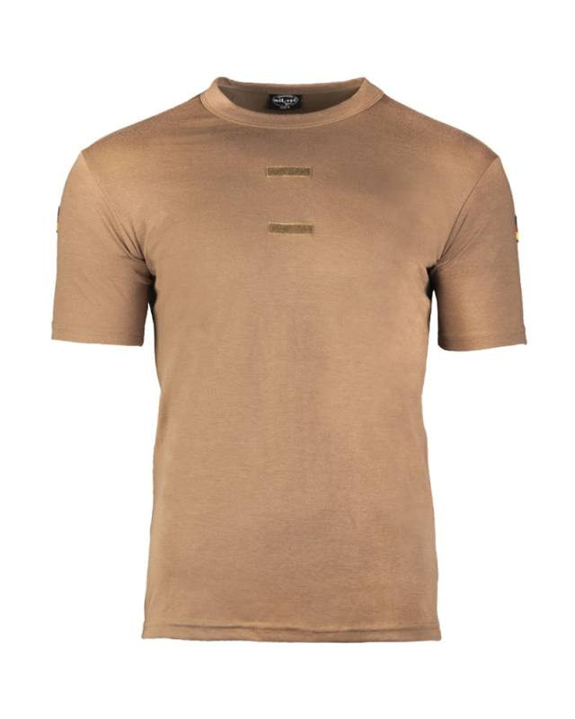 BW Tropisk T-shirt med nationellt märke, Coyote – Mil-Tec (1)