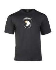 T-shirt med tryck '101st Ab' Svart