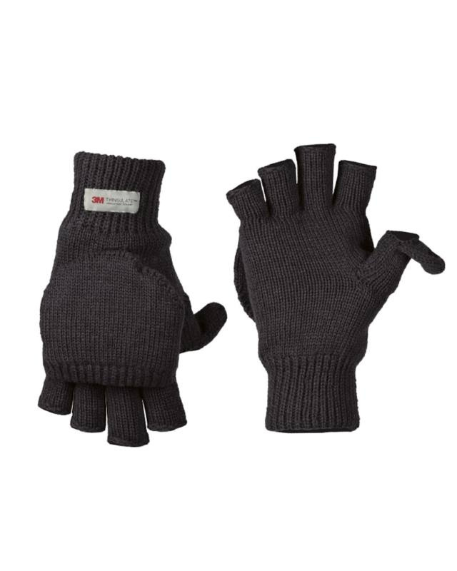Vikbara handskar svarta – Mil-Tec (1)