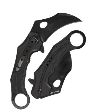Enhandskniv G10 Karambit Svart – Mil-Tec (2)