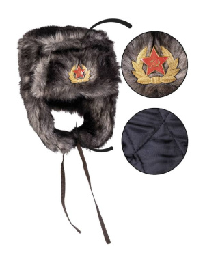Vintermössa 'shapka' svart – Mil-Tec (2)
