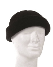 Rund keps svart