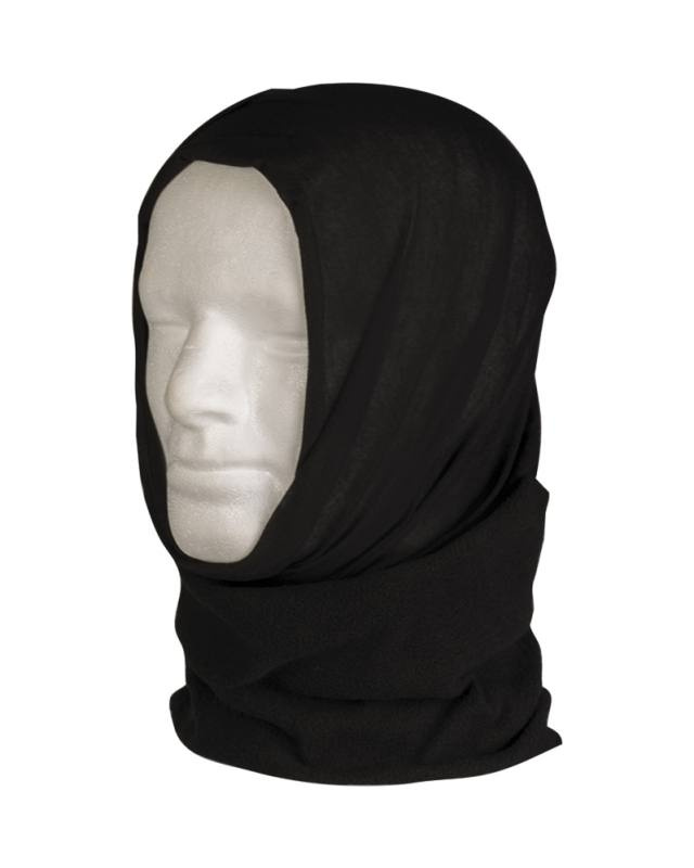 Multifunktionshuvudbonad Pes/fleece Svart – Mil-Tec (1)