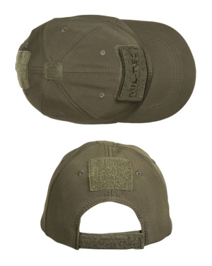 Basebollkeps Softshell Olivgrön – Mil-Tec (2)