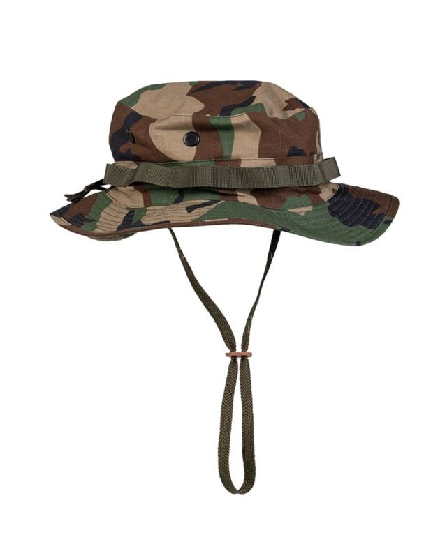 US Gi Jungle Hat 'One Size' Woodland – Mil-Tec (1)
