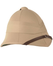 Brittisk tropisk hjälm, khaki (gammaldags)