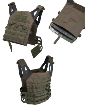 Plate Carrier-väst Generation II Olivgrön – Mil-Tec (2)