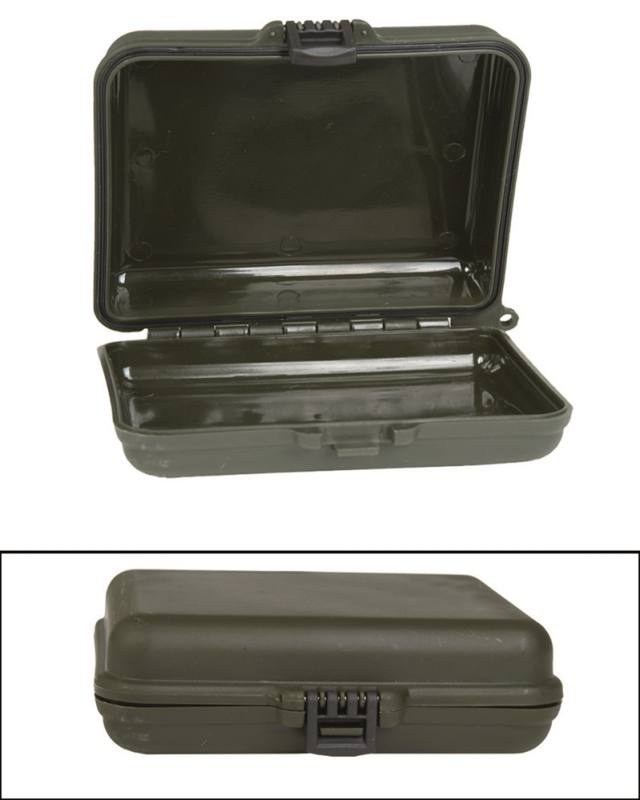 Förvaringslåda 12 × 10 × 3,5 cm olivgrön – Mil-Tec