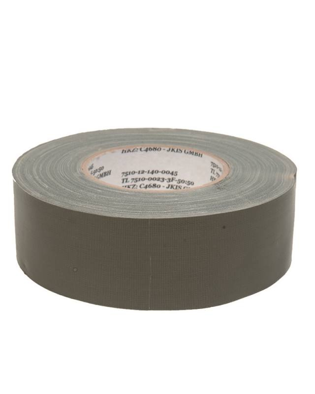 BW Panzerklebeband 75MM (50m) Olivgrön N.tl – Mil-Tec
