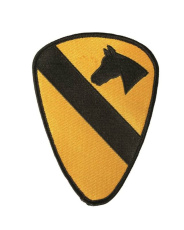Amerikanskt textilmärke '1:a kavalleriet'