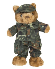Teddy dress Klein Flecktarn kamouflage