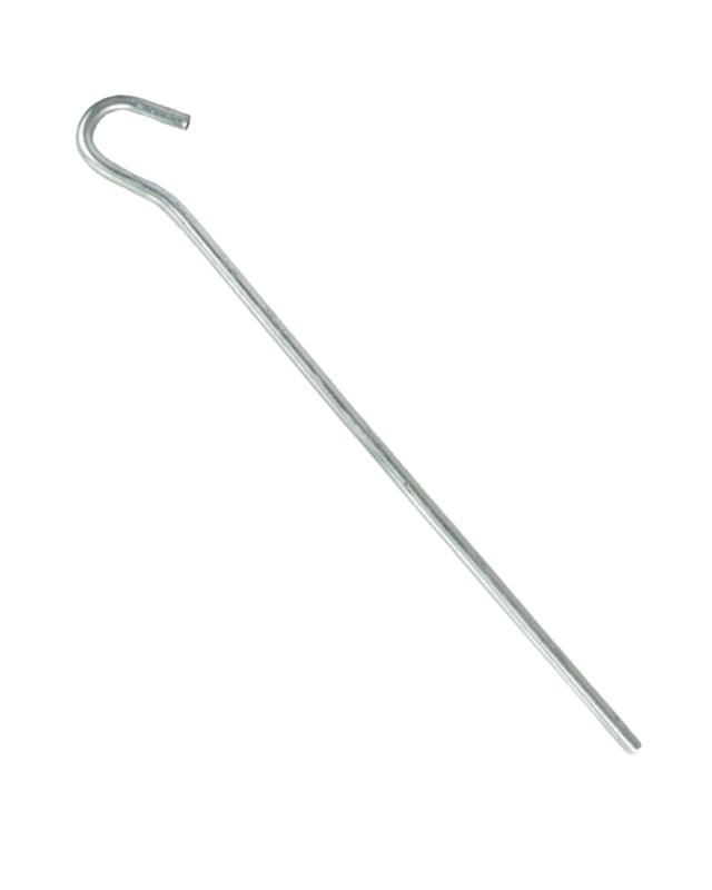 Ny tältpinne med ögla, stål, 24 cm – Mil-Tec