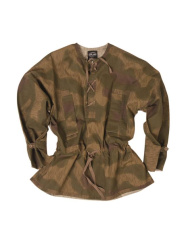 Wehrmacht slip-on-skjorta, träskkamouflage (reproduktion)