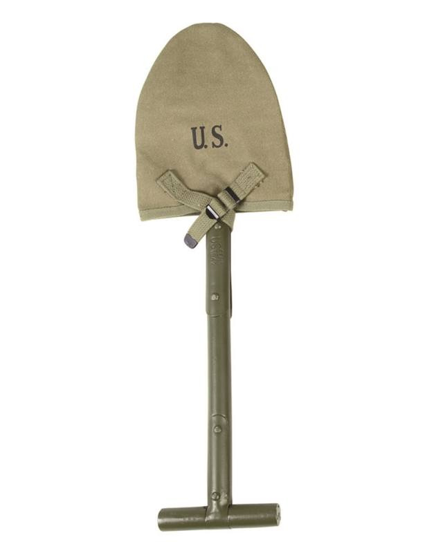 Amerikansk T-spadeslida M10 Khaki (reproduktion) – Mil-Tec