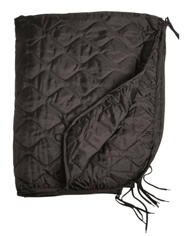 Ponchofoder (quilt) Svart – Mil-Tec