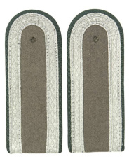 NVA-axelbrädor, NCO, pasp.dkgrün