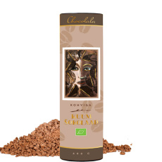 Varm choklad med kaffe