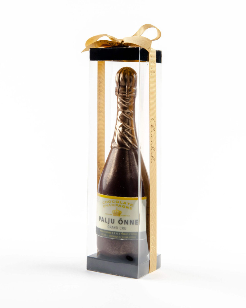 Chokladchampagneflaska – Grattis!, produktbild (1)