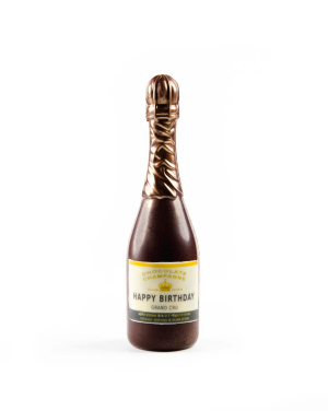 Chokladchampagneflaska – Grattis på födelsedagen!, produktbild (2)