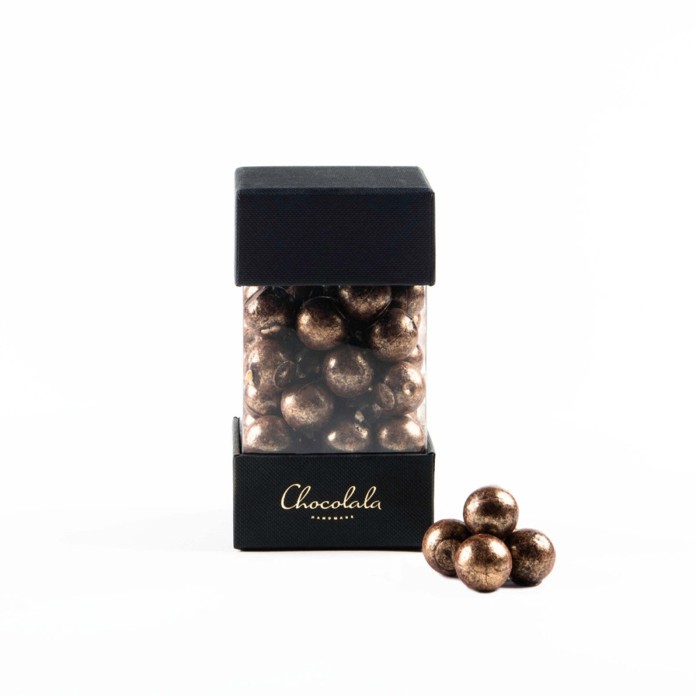 Gyllene champagnekulor – 40 st, produktbild