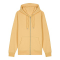 Stanley/Stella Cultivator 2.0 unisex huvtröja med dragkedja, 350 g/m², orange (Nispero)