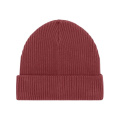Stanley/Stella Fisherman Beanie stickad mössa, rödbrun (Red Earth)