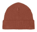 Stanley/Stella Fisherman Beanie stickad mössa, rödbrun (Heritage Brown)