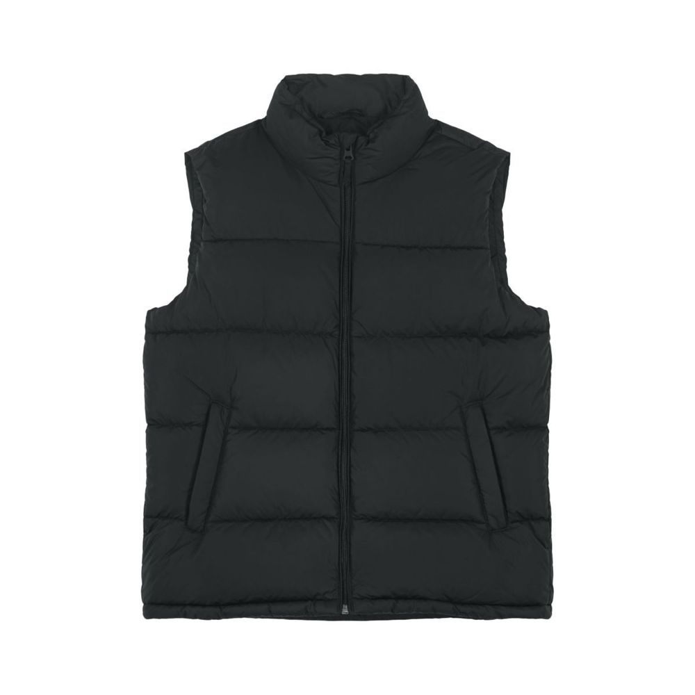 Stanley/Stella Puffer Gilet unisex väst – svart, XXS (1)