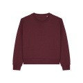 Stanley/Stella Stella Alma sweatshirt med rund hals för damer, 300 g/m², vinröd
