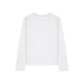 Stanley/Stella Stella Muser Long Sleeve långärmad T-shirt för damer, 180 g/m², vit