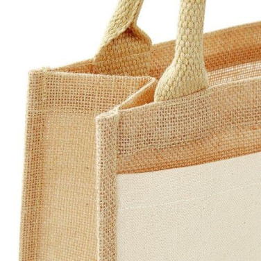 Westford Mill W425 presentpåse i jute - naturvit (4)