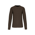 Kariban K442 sweatshirt med rund hals, 360 g/m², olivgrön (Dark Khaki)