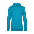 B&C WU03W huvtröja, turkos (Hawaiian Blue)