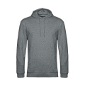 B&C WU03W huvtröja, gråmelerad (Heather Mid Grey)
