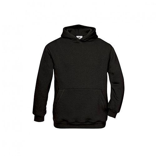 B&C WK681 huvtröja för barn - svart, 98-104