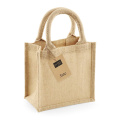 Westford Mill W411 presentpåse i jute, naturvit