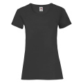 Fruit of the Loom 61-372-0 T-shirt för damer, svart