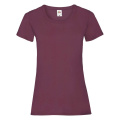 Fruit of the Loom 61-372-0 T-shirt för damer, vinröd
